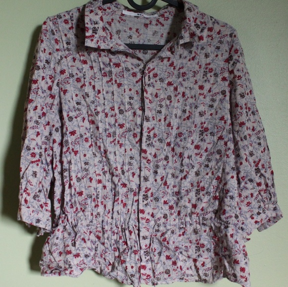 35 RPM floral boho blouse - Picture 4 of 7